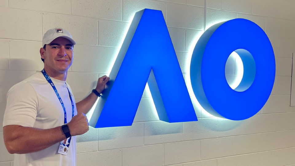 Pedro Pascua en Abierto de Australia